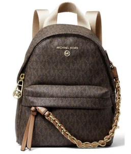 ❤️ Michael Kors Rucksack Slater Extra Small Convertible Messenger Braun/Eichel - Bild 1 von 4