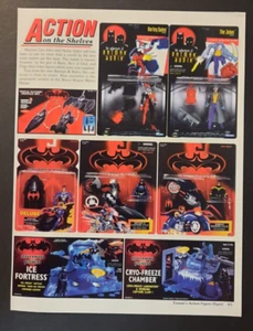 BATMAN & ROBIN toys Ice Fortress Redbird Cycle ~ Magazine Preview Page/PRINT AD - Picture 1 of 1
