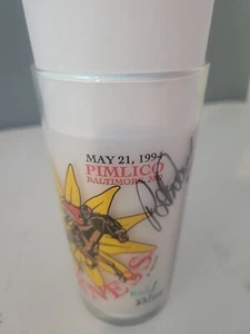 1994 Preakness #119th Running vidrio coleccionable 33/200 firmado Pat Day - Imagen 1 de 4