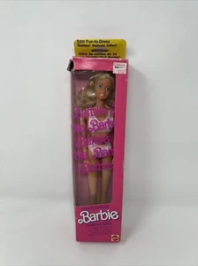 Vintage Barbie Doll 1987 Foreign Canadian Issue Fun To Dress #4558 Habille Moi - Picture 1 of 10