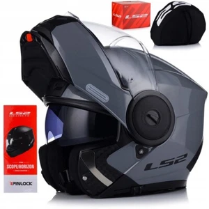 Motorradhelm | LS2 FF902 SCOPE II P/J | Klapphelm + PINLOCK 70 + Blendscheibe - Bild 1 von 13