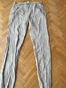 Transit, Tandem, Hose, Slim fit, Gr. 4 (40, L), beige, Bambus/Viskose, gebraucht - Bild 1 von 3