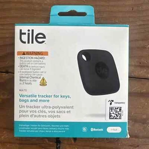 Tile Mate 2022 Universal Bluetooth Tracker - Black - Zdjęcie 1 z 2