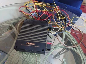 Vintage Clarion 1000A 50W + 50W Amp Verstärker Auto Audio (ungetestet - funktioniert möglicherweise nicht) - Bild 1 von 4
