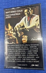 Nat King Cole The Christmas Song Cassette 1967 - Picture 1 of 4