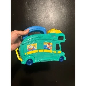 Disney & Friends Mickey Donald Goofy Camper Carrying Handle 8" RARE - Picture 1 of 10