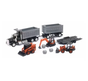 New Ray Kubota Baufahrzeug mit 1:43 Kenwood Muldenkipper Set - Bild 1 von 1