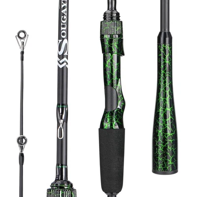 Sougayilang Berdea L Fishing Rod, 2-Piece IM6 Carbon Fiber Strong Casting & S... - Image 1 of 4