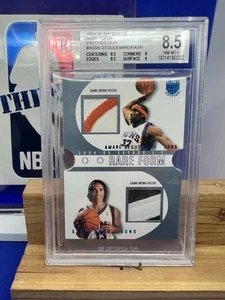 2004-05 SKYBOX LE RARE FORM PATCHES DUAL #ASSN /10 STOUDEMIRE/NASH BGS 8.5 - Picture 1 of 3