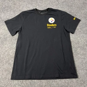 Pittsburgh Steelers Shirt Mens Large NFL Football Nike Dri Fit Short Sleeve Tee - Picture 1 of 10
