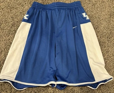Men’s Nike Kentucky Wildcats Blue & White Basketball Shorts Size Large - Image 1 of 4