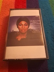 LEONTYNE PRICE SINGS VERDI - ISRAEL PHILHARMONIC ORCHESTRA (Cassette, 1981) - Foto 1 di 2