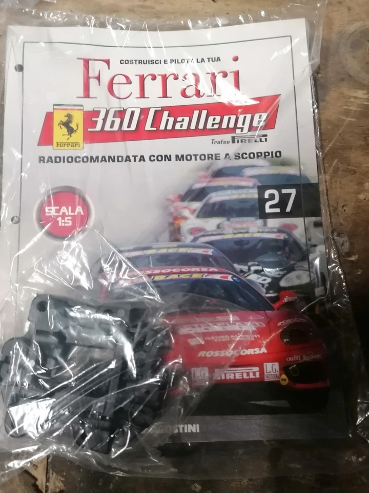 Ferrari 360 Challenge scala 1:5 Deagostini Uscita N 27 - Immagine 1 di 1