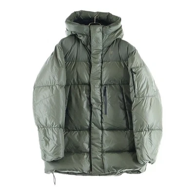 Goldwin Act Field Down Parka GL22720 Men's S Khaki Outdoor Down Jacket Japan - Image 1 of 4