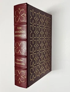 Easton Press BROTHERS KARAMASOV Fyodor Dostoevsky Leather Bound 24k Gold Book - Picture 1 of 17