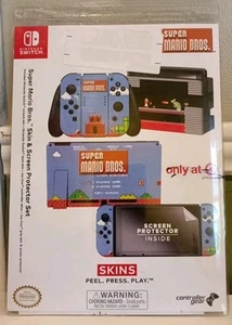 Nintendo Switch Super Mario Bros. Set protezioni pelle e schermo - Foto 1 di 4