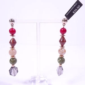 Copied - Banana Republic Women's Bold Gemstone Drop Earrings NWT 39 - Picture 1 of 5