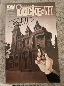 Joe Hill Hand Signed Lock & Key Comic  #1 Wondercon SDCC - Picture 1 of 2