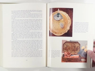 1968 Nimocks DECOUPAGE art instruction DECORATION fancy techniques FAUX FINISHES - Image 1 of 4