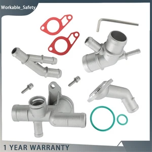 For VW MK4 Golf Jetta GLI TT 1.8T Cast Aluminum Coolant Flange Upgrade Kit - Picture 1 of 13