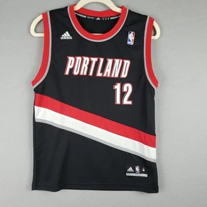 Adidas Youth M Portland Trailblazers Basketball Jersey 12 LaMarcus Aldridge - Picture 1 of 7