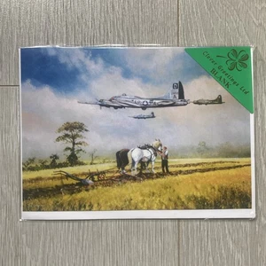 Aviation Card Left Blank By Joe Crowfoot From Painting Miss Con  - Picture 1 of 2