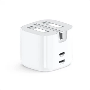 40W USB C GaN Schnell Ladegerät Stecker für iPhone Samsung Faltbar 2-Port 20W Handy 15 - Bild 1 von 9