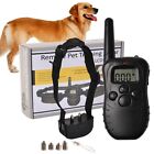 Waterproof Electric Trainer E-Collar Remote Pet Training Collar with LCD Display