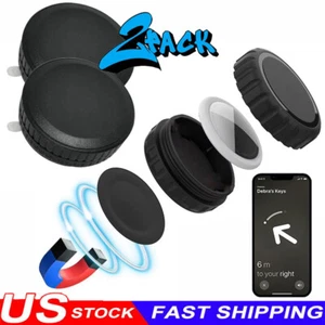 2PC Airtag GPS Tracker Case for Vehicles for Apple Air Tag Car Hidden Stick Case - Photo 1 sur 10