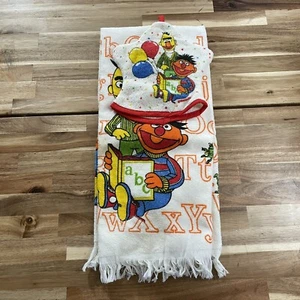 Franco Bath Towel Sesame Street Bert And Ernie 22” 42” Cookie Monster Big Bird B - Picture 1 of 6