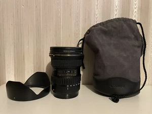 tokina 11-16 mm f/2,8 IF dx ii para Canon, con capucha, porche, filtro - Imagen 1 de 3