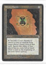 MTG ICE AGE --- URZA'S BAUBLE --- Uncommon! LP! Magic the Gathering!