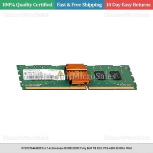 HYS72T64400HFD-3.7-A Qimonda 512MB DDR2 Fully Buff FB ECC PC2-4200 533Mhz 1Rx8 - Picture 1 of 1
