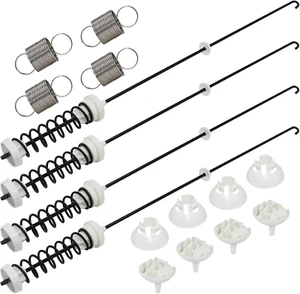 2025 Upgraded W10780048 Suspension Rods W10400895 Washer Suspension Spring(4Pcs) - Picture 1 of 12