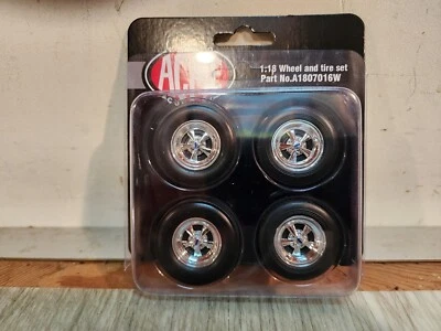 1:18 ACME CRAGAR CHROME  WHEEL AND TIRE SET - A1807016W -BEST PRICING-WOW - Image 1 of 2