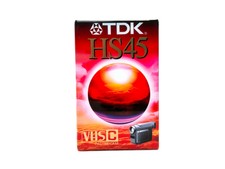 TDK HS45 VHS-C Videocassetta Vergine per videocamera