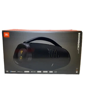 JBL Boombox 3 WLAN Tragbarer Kabelloser Wasserdichter Lautsprecher 180W Brandneu - Bild 1 von 6
