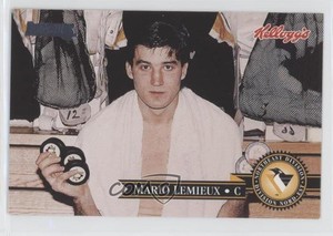 1995-96 Donruss Kellogg's Mario Lemieux (The Fiver) HOF