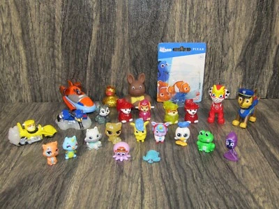 Paw Patrol Pet Sop 24 Mix Lot Mini Figures Cake Toppers Party Bag Fillers Lot - Image 1 of 4
