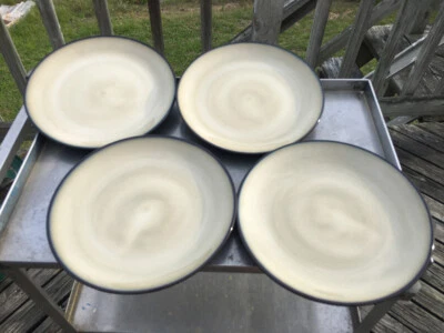 Platos de cena Gourmet Basics de Mikasa cuatro piezas como Sango Nova Brown 4933 Foto 1 de 4