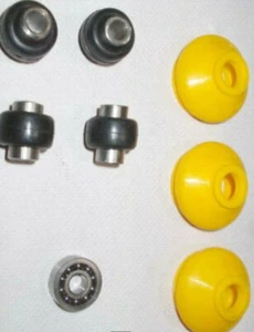 Simson Krause DUO Reparatur/Wartung Lenkung Kappen nun in schwarz - Bild 1 von 3