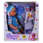 17 in Reborn Doll Baby Boy Full Body Girl Silicone Kids Bath Toys Gift To Learn