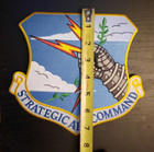USAF   STRATEGIC AIR COMMAND SAC Bomber  8 inch   PATCH   Embroidered  US MADE ✔