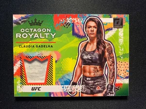 2022 Donruss UFC Claudia Gadelha Patch Octagon Royalty  - Picture 1 of 2