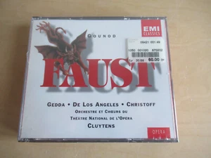 Gounod-Faust-Gedda, De Los Angeles, Christoff-Andre Cluytens-sealed 3er EMI CD - Bild 1 von 3