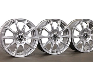 4 Original Mercedes Llantas 6,5 x 16 ET38 Clase C W205 S205 A2054012400 Con RDKS - Imagen 1 de 6