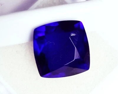 Loose Gemstone Cushion Shape Violet Amethyst 9.05 Ct Certified With Free Gift - Image 1 of 4