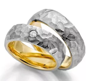 DISEÑO MADURO - ELEGANTES ANILLOS DE BODA / BRONCE - ORO - GRAN SELECCIÓN EN TIENDA - Imagen 1 de 1