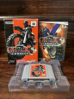 Nintendo 64 Excitebike 64 Japanese Import with Box And Manual US Seller - Image 1 of 4