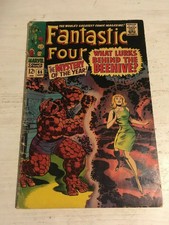 FANTASTIC FOUR #66 1967 MARVEL 1ST APP OF HIM ADAM WARLOCK LEE KIRBY VG-
